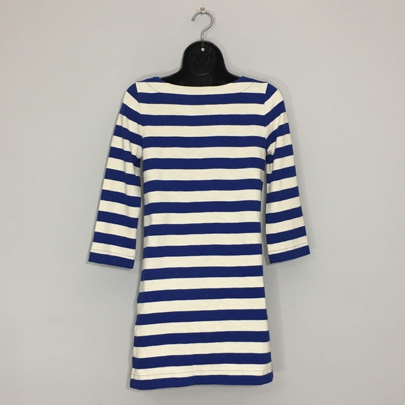 J. Crew Striped Tunic Shirt Dress Size XXS - Picture 3 of 8